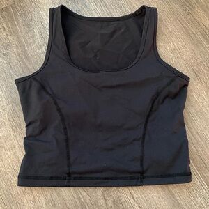 Onyx Aurora Crop Tank with Back CutOut Buffbunny Collection